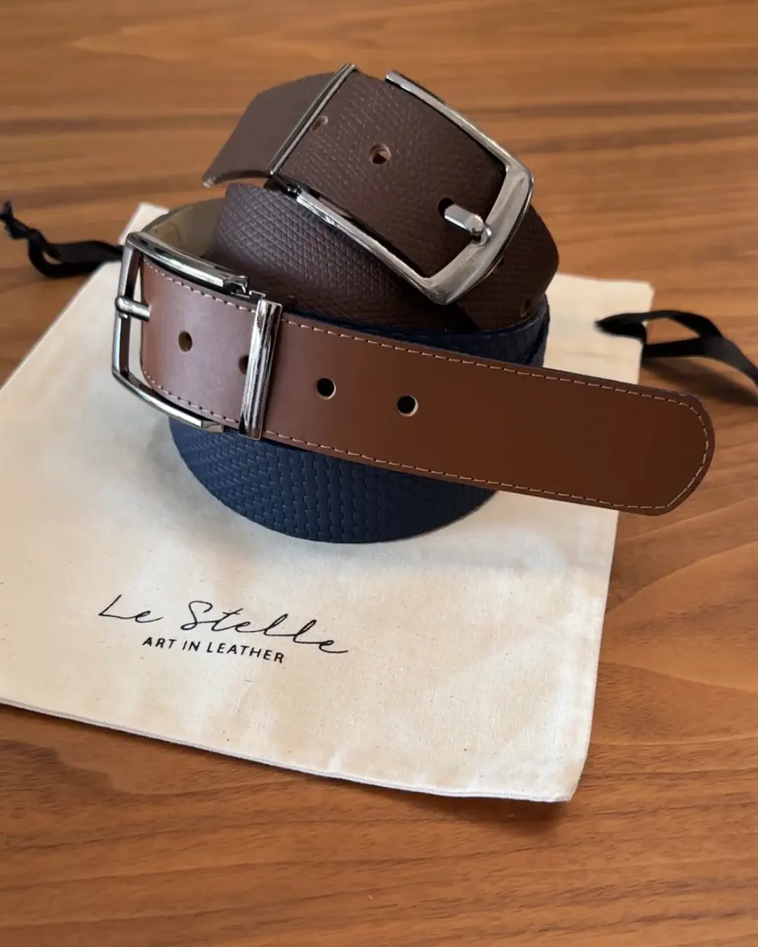 Cinturones hombre  Le Stelle: Art in Leather