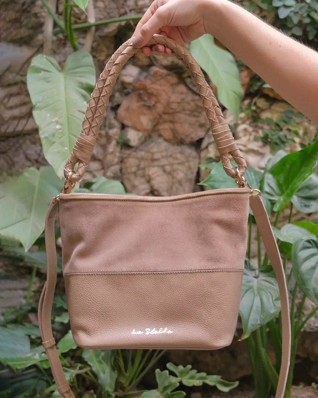 Lazo Bucket bag serraje - Imagen 10