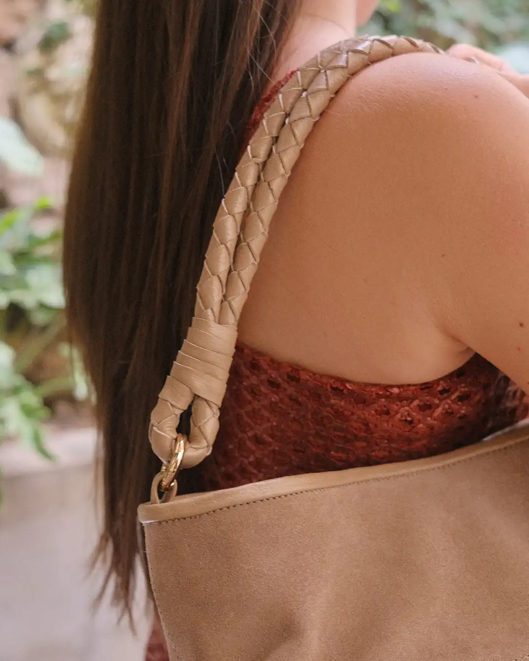 Lazo Bucket bag serraje - Imagen 8